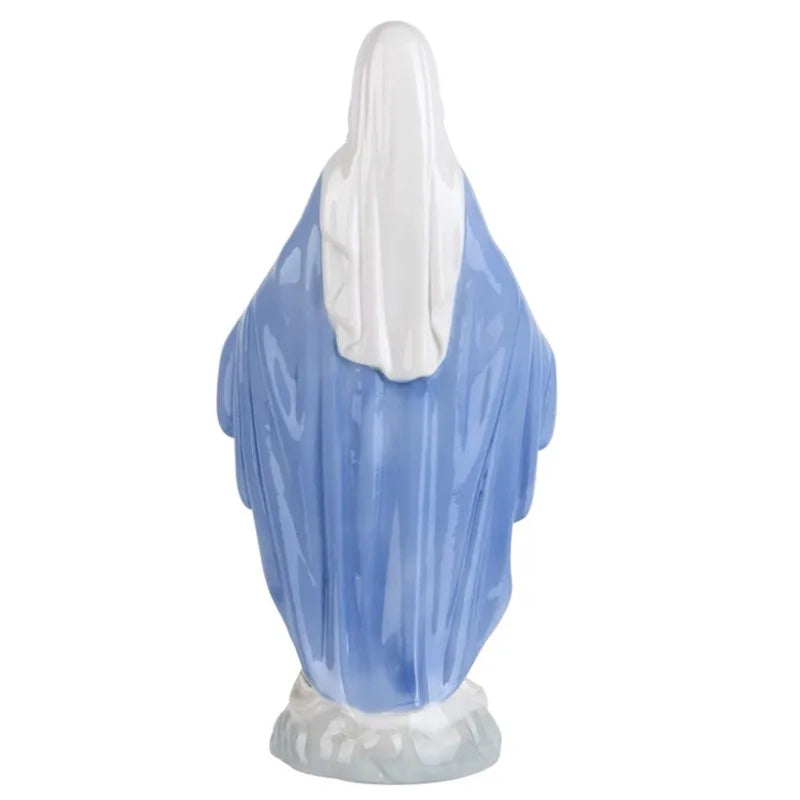 Imagem de Porcelana Nossa Senhora das Graças Pintada à Mão