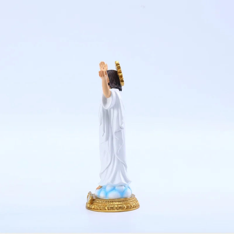 Imagem de Jesus Cristo Ressuscitado em Resina 22,5cm