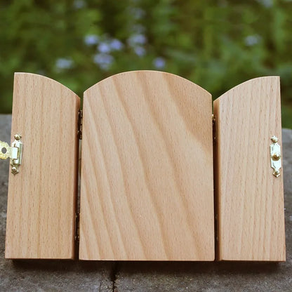 Tríptico de Madeira - Jesus e Santos