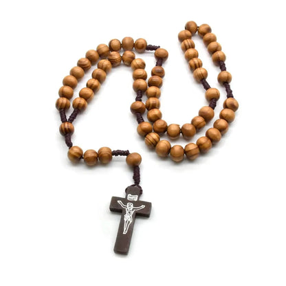 Terço de Madeira Vintage