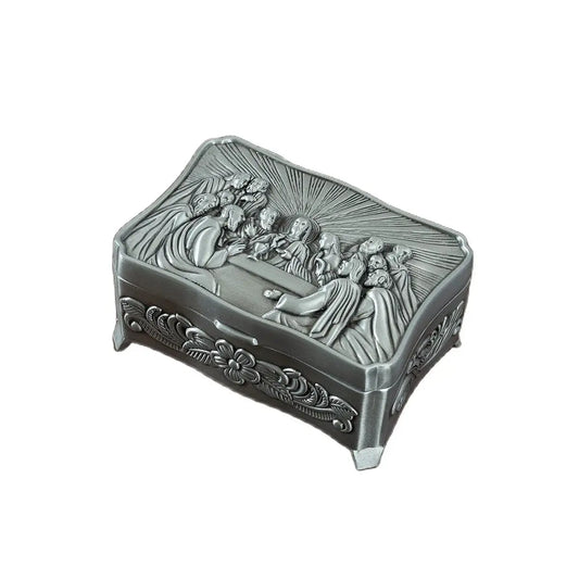 Porta Joias Última Ceia em Metal