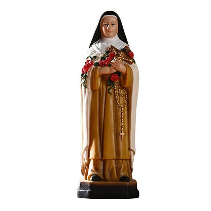 Imagem de Santa Teresinha do Menino Jesus em Resina 20,7 cm - Amor e Devoção