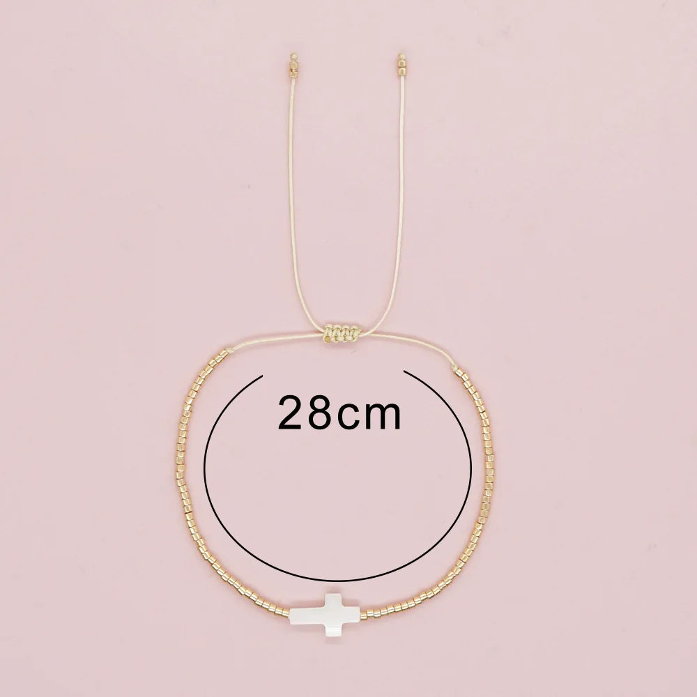 pulseira com cruz