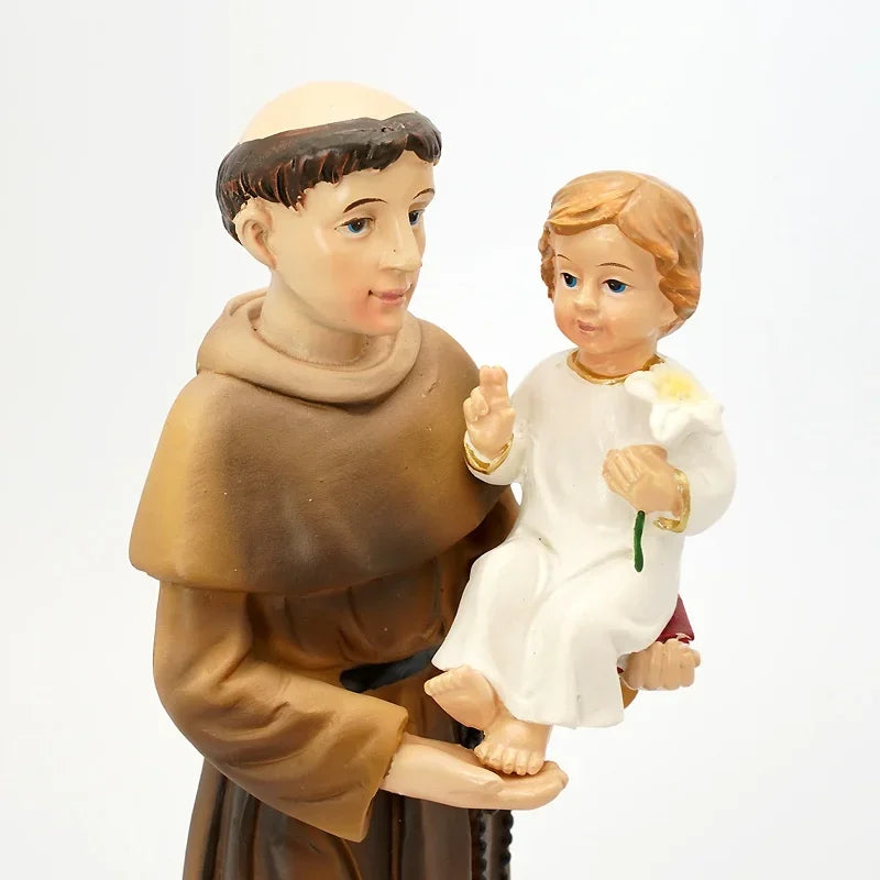 Estátua de Santo Antônio em Resina - 20/30cm