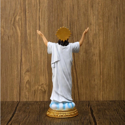 Imagem de Jesus Cristo Ressuscitado em Resina 22,5cm
