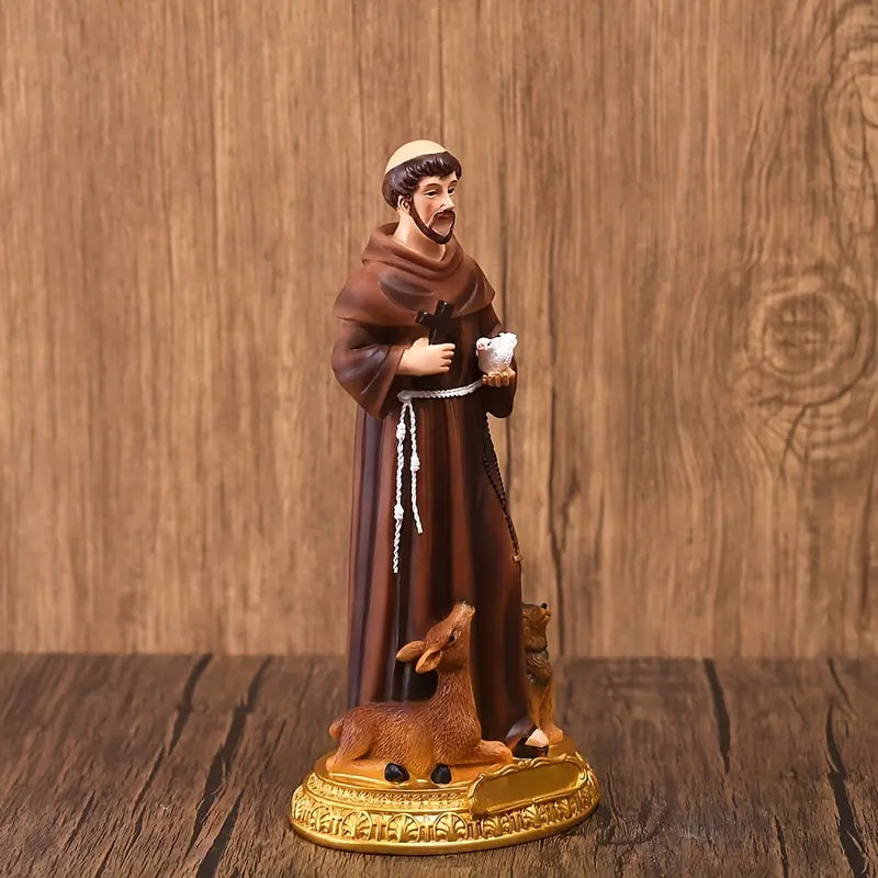 Imagem de São Francisco de Assis em Resina – 21cm