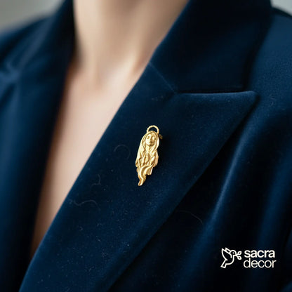 Broche de Roupa Virgem Maria