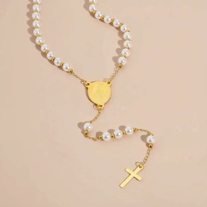 colar terço feminino