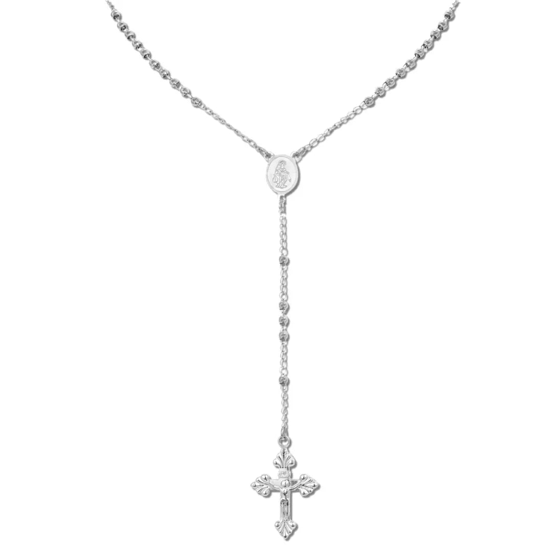 colar terço feminino