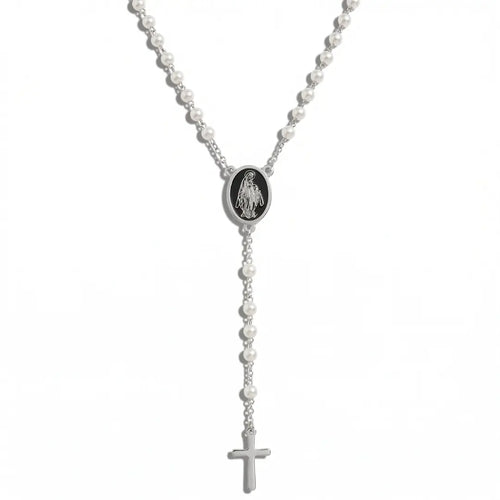 colar terço feminino