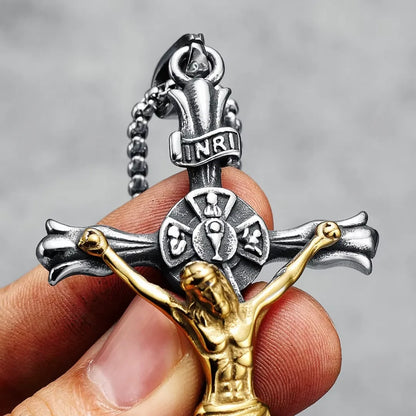 Crucifixo Colar Masculino