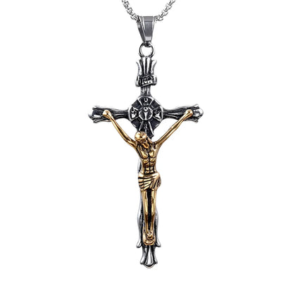 Crucifixo Colar Masculino