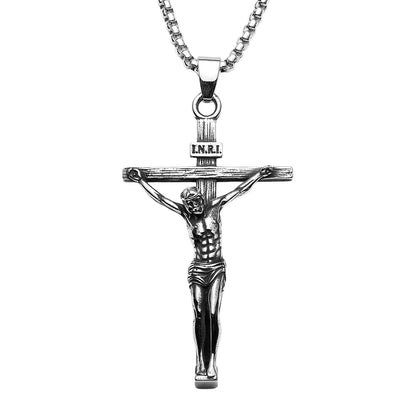 Crucifixo Colar Masculino