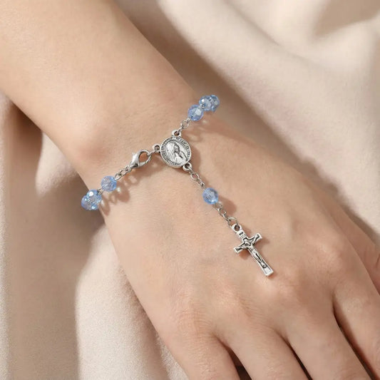 Pulseira Dezena Terço Nossa Senhora de Fátima