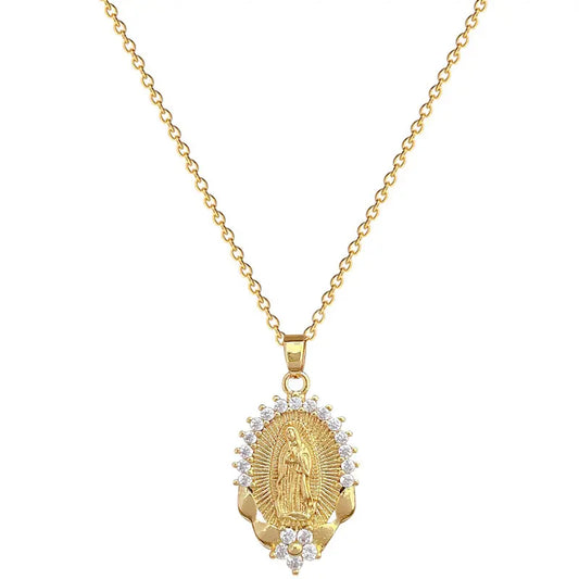 colar nossa senhora de guadalupe