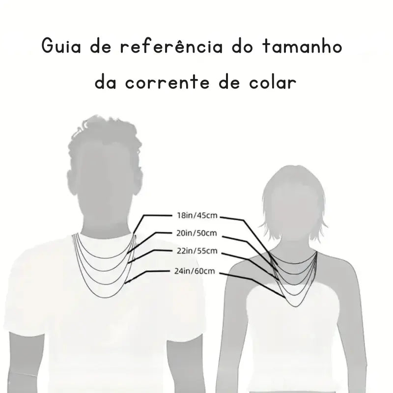 Colar Feminino Cruz Dourada Elegance