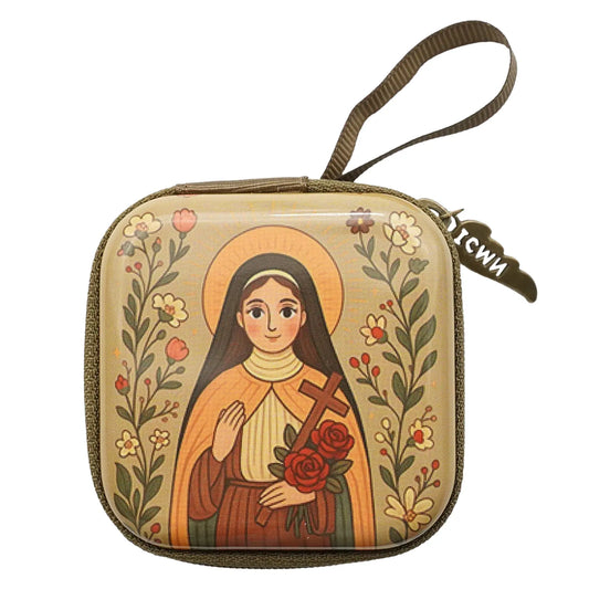 Porta Terço Santa Teresinha do Menino Jesus