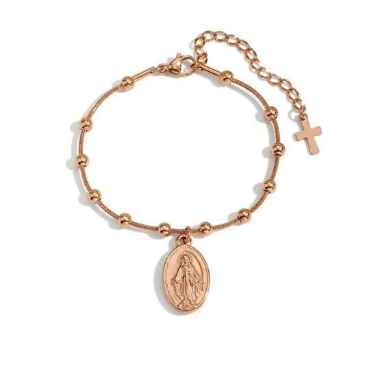 pulseira catolica nossa senhora das graças