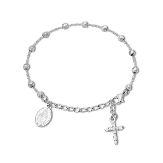 pulseira católica feminina de nossa senhora das graças