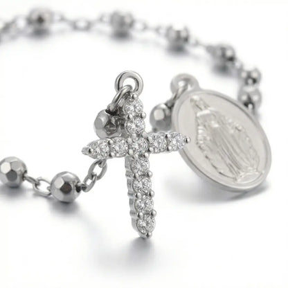 pulseira católica feminina de nossa senhora das graças