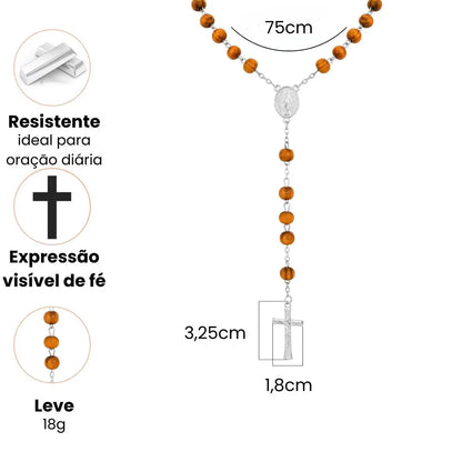 terço de madeira