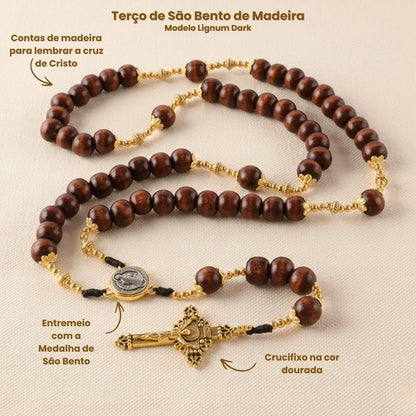 terço de madeira