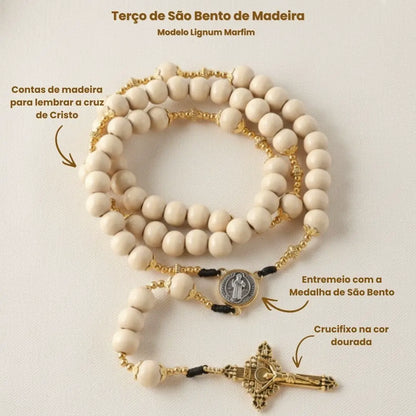 terço de madeira